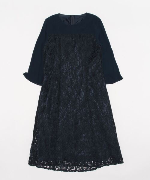 「BELLUNA」 セットアップ 7号 ライトグレー レディース_画像4