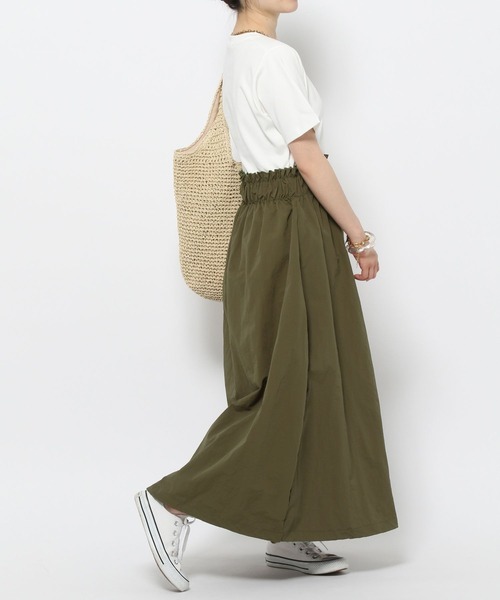 「GLOBAL WORK」 半袖ワンピース SMALL ブラック レディース_画像5