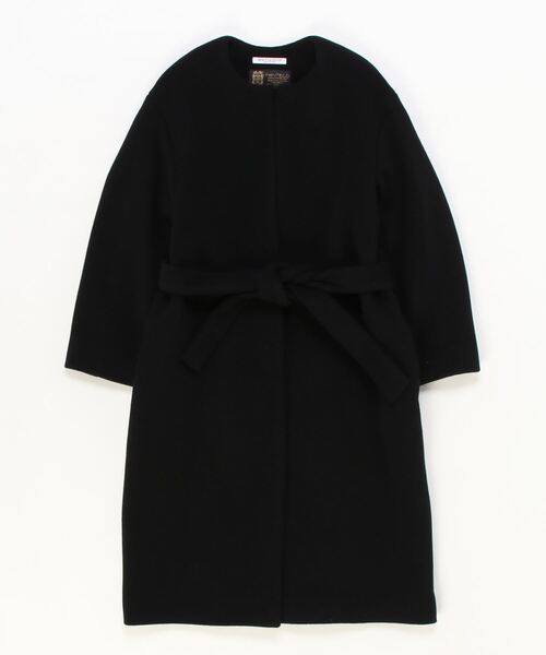 Beauty&youth/ノーカラーコート/Sサイズ/美品 BEAUTY＆YOUTH UNITED ARROWS ノーカラーコート S ブラック レディース
