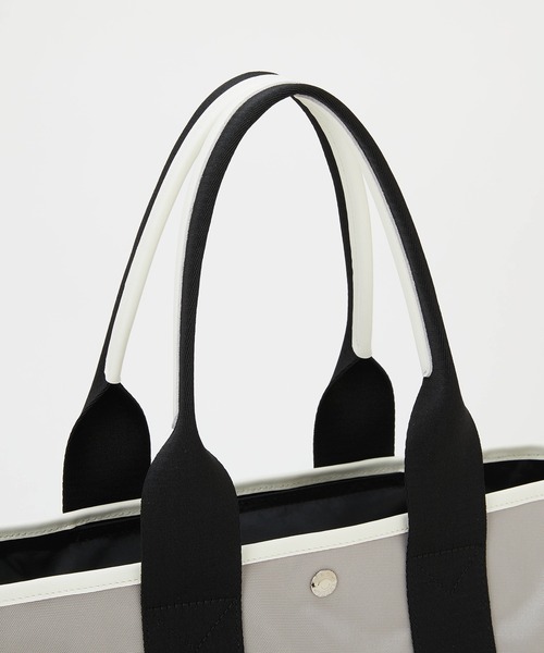 【新品未使用】BREATH TOPKAPIトートバッグ ホワイト/ブラック TOPKAPI BREATH（トプカピ ブレス） トートバッグ レディース