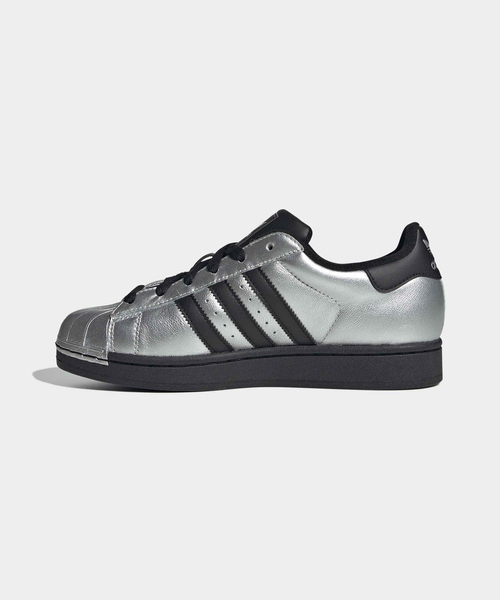 【新品 正規品】アディダス （L）黒×グレー adidas（アディダス） スニーカー 「adidas / アディダス」スーパー