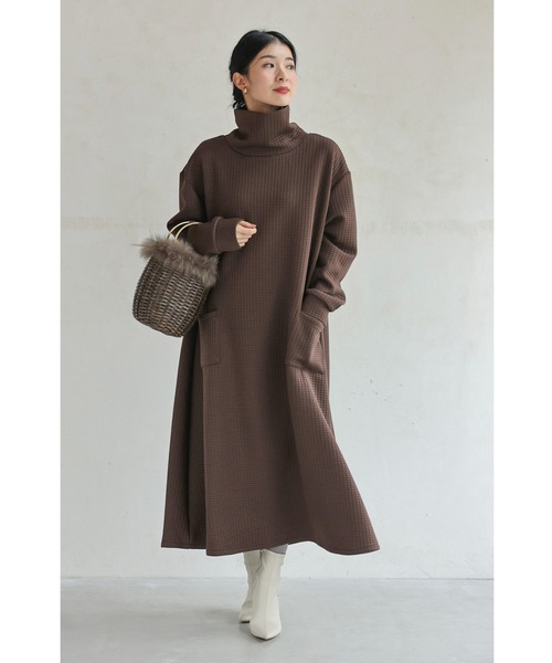 cawaii 長袖ワンピース FREE ブラウン レディース : ZOZOTOWN Yahoo!店