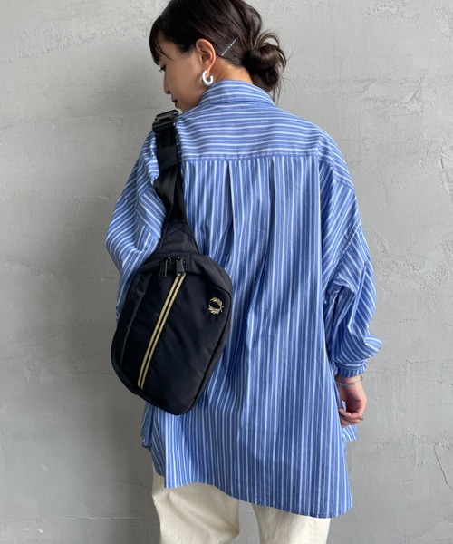 FRED PERRY　フレッドペリー　バッグ　ウエストポーチ　ブラック FRED PERRY（フレッドペリー） ウエストポーチ ウエストバッグ 「WEB