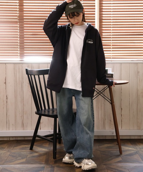 ジェニュインディッキーズ　中綿　シャツジャケット　パーカー　M(38-40) Dickies（ディッキーズ） パーカー 「GENUINE DICKIES/ジェニュイン