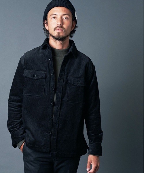 「Magine」 コーデュロイジャケット 46 ブラック メンズ_画像2