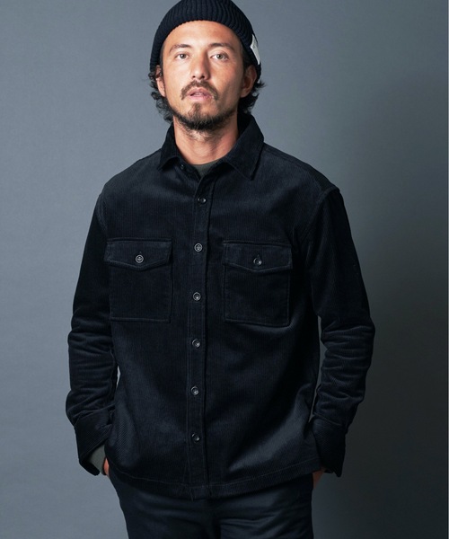 「Magine」 コーデュロイジャケット 46 ブラック メンズ_画像5