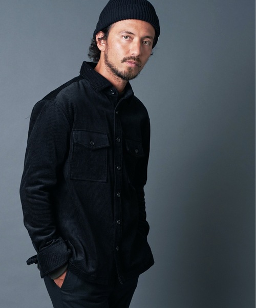 「Magine」 コーデュロイジャケット 46 ブラック メンズ_画像8