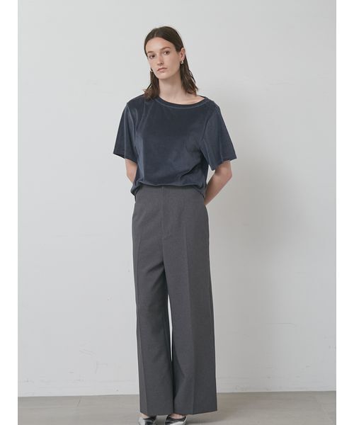 「styling/」 半袖Tシャツ F ブラック レディース_画像8