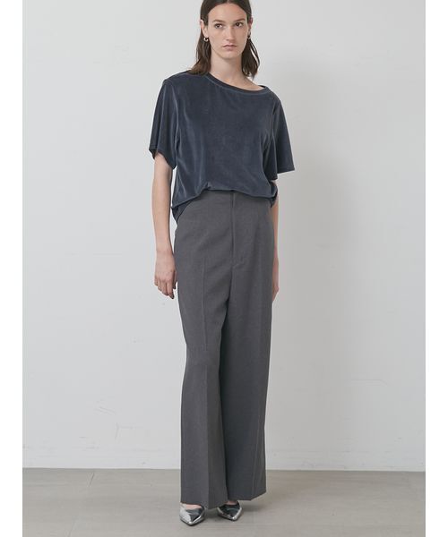 「styling/」 半袖Tシャツ F ブラック レディース_画像9