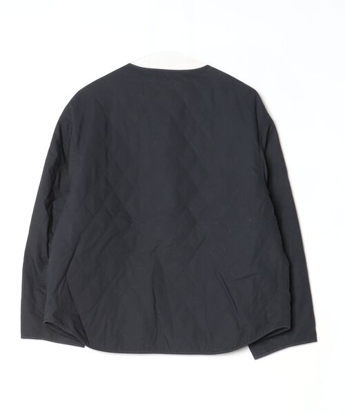 ORCIVAL（オーシバル） ノーカラージャケット - ネイビー レディース