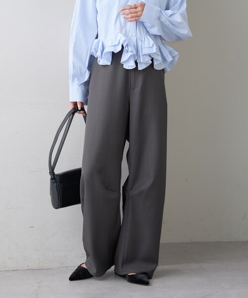スラックス　26ss mystic（ミスティック） スラックス パンツ 「3サイズ展開」26SSカーブ