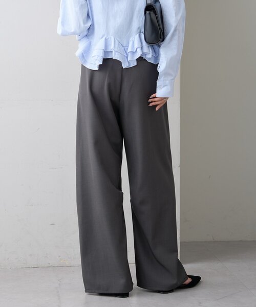 スラックス　26ss mystic（ミスティック） スラックス パンツ 「3サイズ展開」26SSカーブ