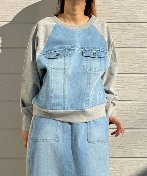 MUVEIL　新品　ドッキング　スウェット MUVEIL Online Shop｜ミュベール公式オンラインショップ