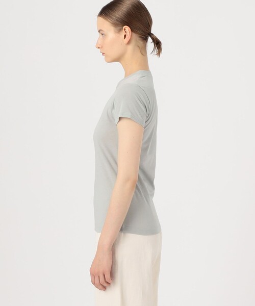 「v::room」 半袖Tシャツ 1 グレー レディース_画像3