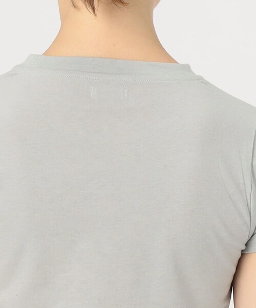 「v::room」 半袖Tシャツ 1 グレー レディース_画像6