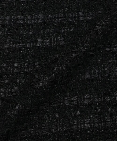 ジャケット ノーカラージャケット ツイードノーカラージャケット レディースの画像