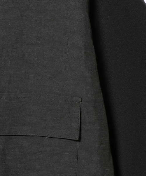 「COLUMN」 半袖シャツ MEDIUM グレー メンズ_画像6