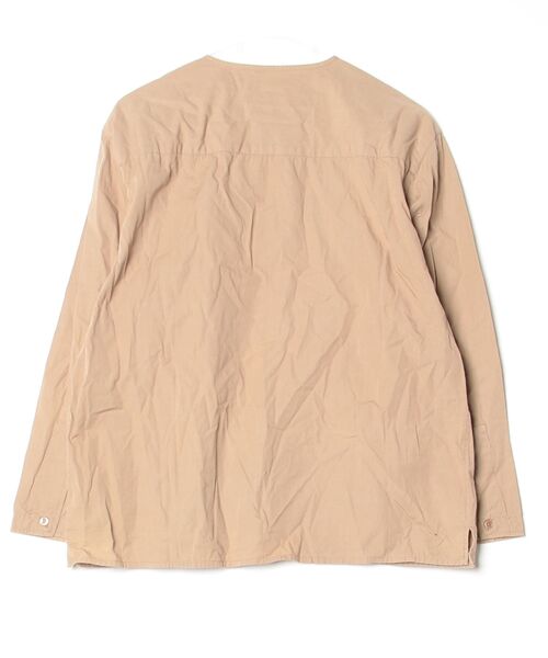 「SEEALL」 長袖ブラウス 46 ベージュ レディース_画像2