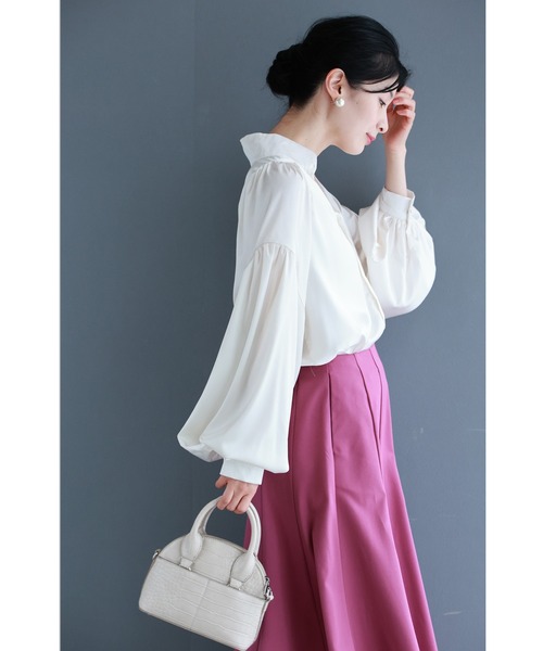 「CAWAII」 長袖ブラウス FREE ホワイト レディース_画像5