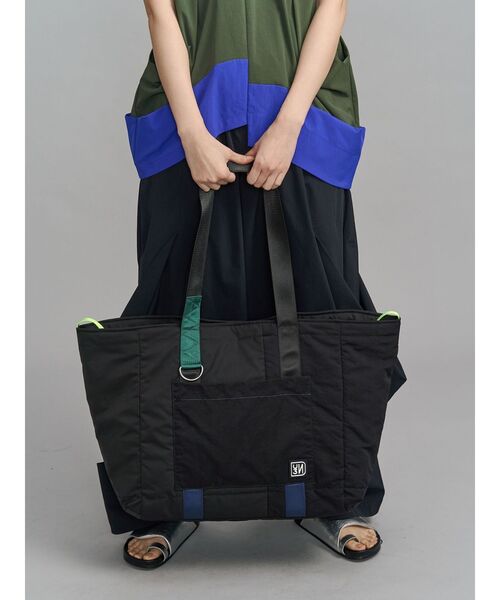 トートバッグ BLOCKING TOTE / ブロッキングトート レディース メンズの画像