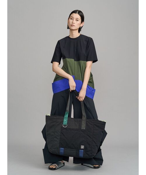 トートバッグ BLOCKING TOTE / ブロッキングトート レディース メンズの画像