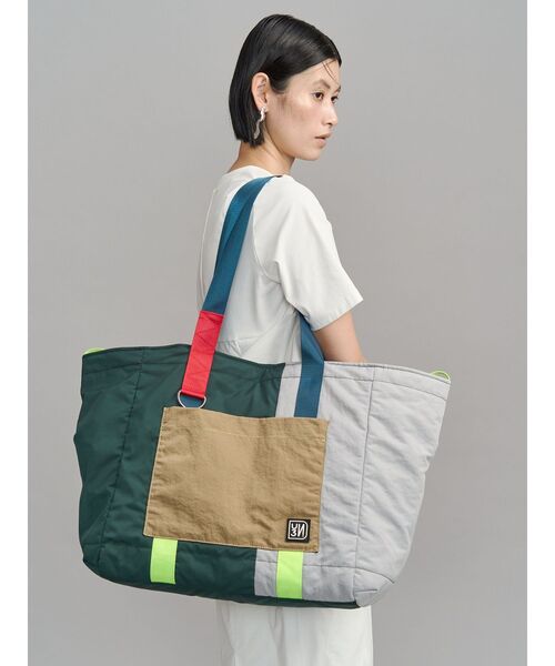 UN3D.（アンスリード） トートバッグ BLOCKING TOTE / ブロッキング
