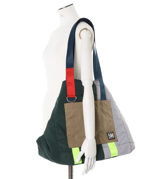 UN3D.（アンスリード） トートバッグ 大きめ BLOCKING TOTE