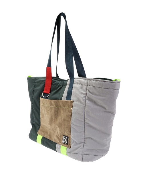 UN3D.（アンスリード） トートバッグ 大きめ BLOCKING TOTE