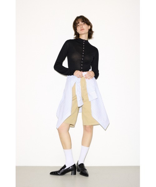 THROW by SLY tシャツ RING BUTTONS TOPS リングボタンズトップス 夏服