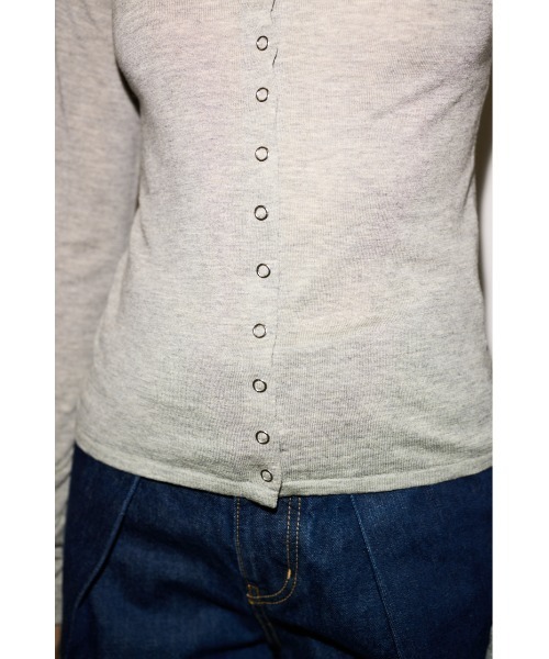 THROW by SLY tシャツ RING BUTTONS TOPS リングボタンズトップス 夏服