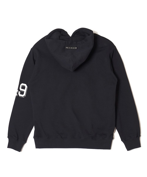 「CRIMIE」 プルオーバーパーカー L ブラック メンズの画像