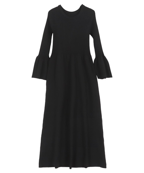 「KOBE LETTUCE」 ニットワンピース M アイボリー レディース_画像6