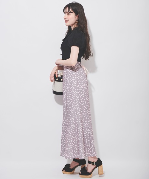 「31 Sons de mode」 半袖ニット 36 ブラック レディース_画像6
