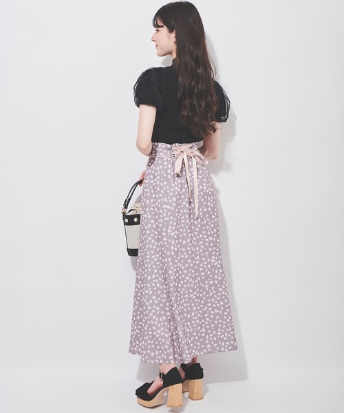 「31 Sons de mode」 半袖ニット 36 ブラック レディース_画像7