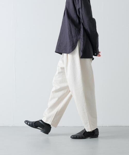 かぐれ パンツ ドリルルーズサルエルパンツ レディース : ZOZOTOWN