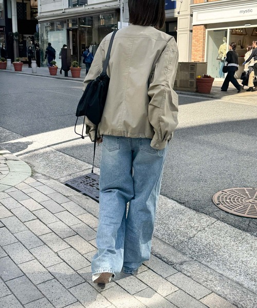 新品 タグ付き El mar エルマール コットンスタンドカラーブルゾン CANAL JEAN（キャナルジーン）の「El mar(エルマール) コットン