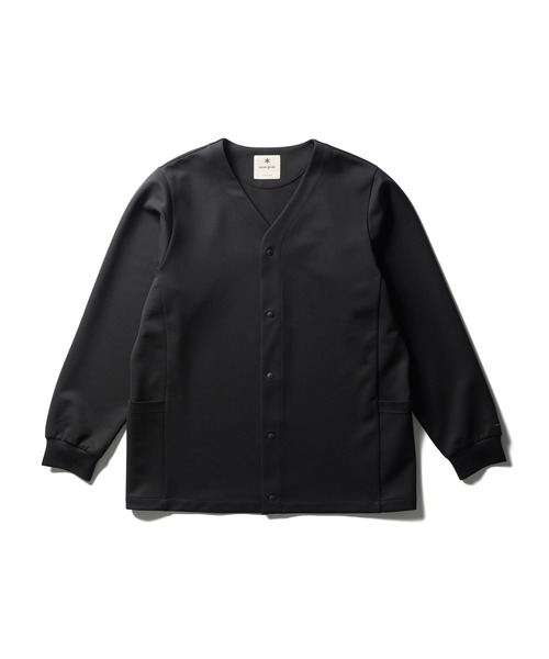  peak ンサレーションカーディガン黒　Mサイズ新品タグなし snow peak（スノーピーク） カーディガン uvカット Snow Peak / Double