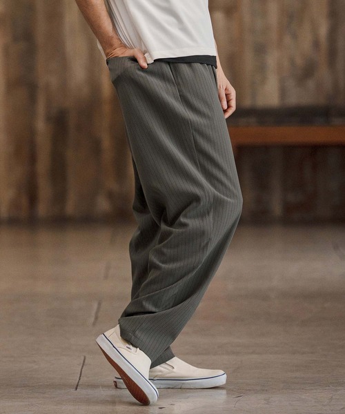 CAMBIO（カンビオ） パンツ mp14680-Seersucker Balloon Pants
