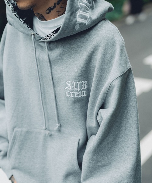 Subciety（サブサエティ） プルオーバーパーカー LARGE グレー メンズ
