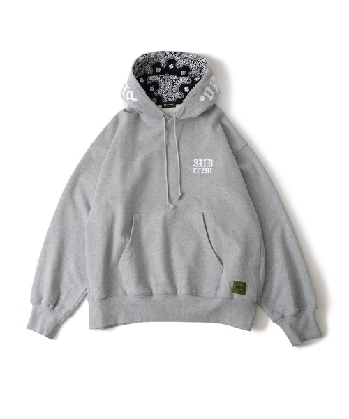 Subciety（サブサエティ） プルオーバーパーカー LARGE グレー メンズ