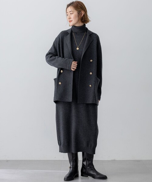 23区（ニジュウサンク） ジャケット 38 グレー レディース : ZOZOTOWN