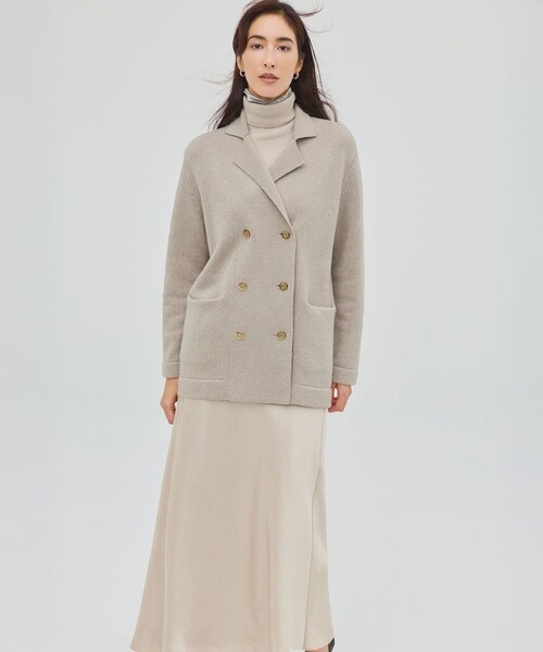23区（ニジュウサンク） ジャケット 38 グレー レディース : ZOZOTOWN