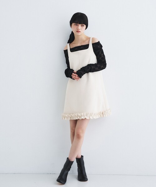 CODE A ワンピース frill mini dress : ZOZOTOWN Yahoo!店 - 通販