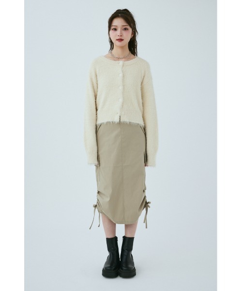 「MIEL CRISHUNANT」 スカート FREE ブラック レディース_画像2