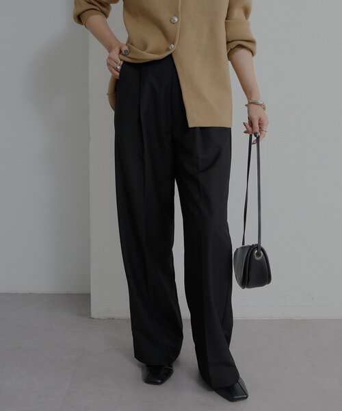 「Omekashi」 パンツ 38 グレー レディース_画像2