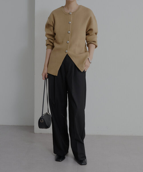 「Omekashi」 パンツ 38 グレー レディース_画像6