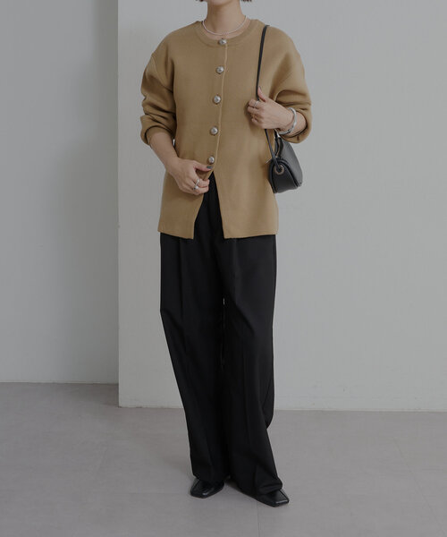 「Omekashi」 パンツ 38 グレー レディース_画像8