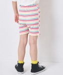 パンツ 「リブコットン100」ガールズ 配色メ...の詳細画像2