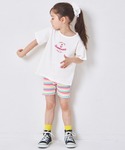 パンツ 「リブコットン100」ガールズ 配色メ...の詳細画像5