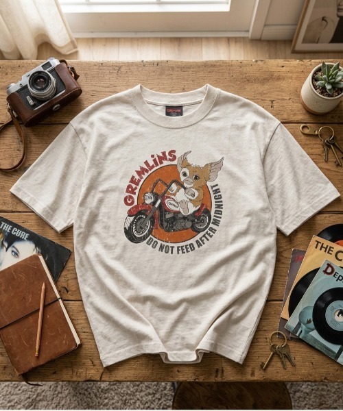 ALWAYS GOOD TIME tシャツ 「GREMULINS/グレムリン」USD加工ギズモ
